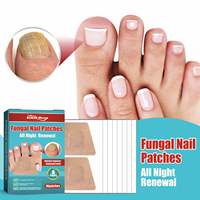 South Moon, lot de 16 patchs de traitement des ongles, réparation rapide et efficace des ongles fongiques, améliore l'apparence des ongles endommagés et décolorés