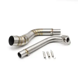 ZSDTRP Stainless Steel Motorcycle Exhaust Pipe Full System Fit For NMAX155 Without Muffler