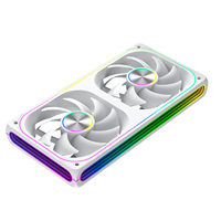 Ventilateur de refroidissement AntarcChill 240 mm à chaîne Daisy, pour miroir latéral, haute vitesse, haut débit d'air, faible bruit, PWM, roulement hydraulique, refroidissement de radiateur