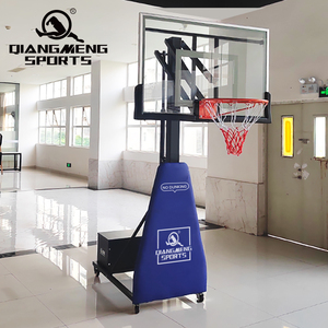 Equipo de entrenamiento profesional Soporte de baloncesto Altura ajustable 5,7-9 'Aro de baloncesto para niños para la <span class=keywords><strong>Academia</strong></span> - Product Image 5