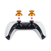 Capuchon de joystick analogique en métal pour manette Sony DualSense Playstation 5 PS5