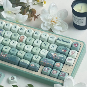Teclas Temáticas del Maravilloso Mago de <span class=keywords><strong>Oz</strong></span>, Perfil M-oa, Sublimación PBT para Interruptores Mx, Teclado Mecánico 61/64/104/108 - Product Image 5