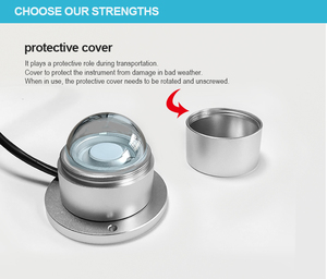 IoT 4 en 1 Estación meteorológica profesional para exteriores Monitoreo de meteorología RS485 Temperatura del aire Humedad Presión <span class=keywords><strong>Sensor</strong></span> de radiación - Product Image 6