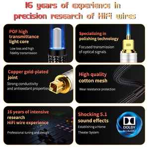 Câble <span class=keywords><strong>audio</strong></span> <span class=keywords><strong>numérique</strong></span> <span class=keywords><strong>optique</strong></span> Toslink veste tressée <span class=keywords><strong>S</strong></span>/<span class=keywords><strong>PDIF</strong></span> cordon mâle à mâle pour barre de son Hi-Fi TV PS4 câble <span class=keywords><strong>audio</strong></span> à Fiber <span class=keywords><strong>optique</strong></span> - Product Image 3