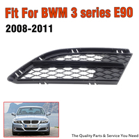 Rejilla Derecha del Parachoques Delantero 51117138418 para BMW E90 LCI Serie 3 325i 328i 330i 335i, Marco para Luz Antiniebla