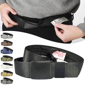 Travel Cash Anti Theft <b>Belt</b> Waist <b>Bag</b> <b>Women</b> Portable Hidden Money Strap <b>Belt</b> Wallet Waist Pack Men Secret Hiding <b>Belt</b> 120cm - Product Image 1