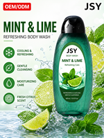Gel Douche Rafraîchissant et Hydratant Menthe Citron Vert 400ml – Nettoyage Doux, Parfum Longue Durée – Marque Privée OEM ODM