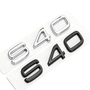 Emblème 3D ABS pour hayon arrière, lettres de plaque signalétique pour <span class=keywords><strong>Volvo</strong></span> C30 V40 S60 S80L - Product Image 5