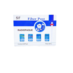 Matériaux dentaires de haute qualité : Poteaux en fibre de verre droits/spirale, pile de fibres de verre avec foret spécial pour dentiste - Product Image 4