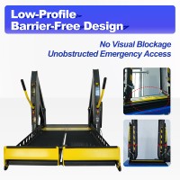 Nueva Mesa Elevadora Eléctrica Hidráulica de Aluminio Tengyun L3B 12V/24V para Reemplazo Universal en Furgonetas/Autos para Personas Mayores o con Discapacidad
