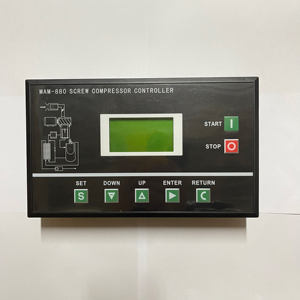 Parti del compressore d'aria a vite pannello di controllo 880 PLC con schema elettrico - Product Image 5