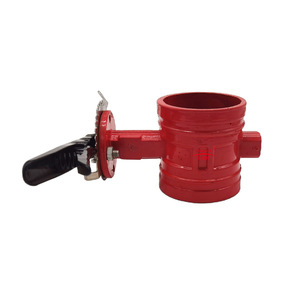 Guangdong Magnesium Special Grooved Butterfly Valve Rubber Lining Two Way Water Flow Slow Closing Type - Product Image 4