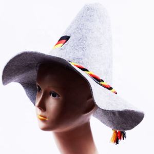 Sombrero de Fieltro Alemán para el Oktoberfest, Sombrero de Fieltro <span class=keywords><strong>Erdinger</strong></span>, Sombrero Bávaro de Fieltro - Product Image 1