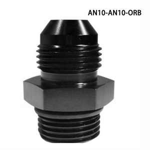 Jiax 10An To 10An Fuel <b>Pump</b> Rail <b>Adapter</b> Orb Threaded Straight Pipe Connector For Retrofit Upgrade - Product Image 3