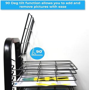 Wholesale Powder Coated Art Drying Rack, 6 Layers Painting Dry Tower, School Art Studio <strong>Drawing</strong> Works Drying <strong>Storage</strong> Rack - Product Image 6