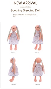 Bambola di Peluche Coniglietto Ricamato Etsy, Regalo per Bambini dai 7 ai 14 Anni - Product Image 3