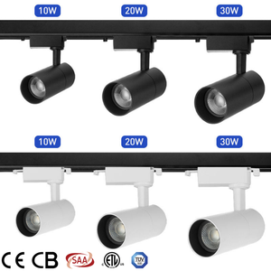Moderno 10 vatios 220 voltios LED Track <span class=keywords><strong>Spot</strong></span> Lighting Precio competitivo Techo Cob Light Rail Aluminio Body Shop Lighting - Product Image 1
