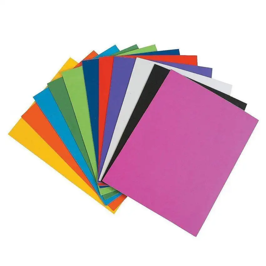 Оптовая продажа, плюшевый пенопластовый лист Ever Bright EVA, 2 мм, цветной пенопласт для детского творчества