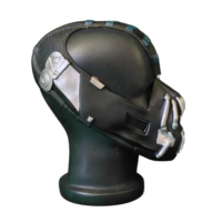 Máscara Facial de Cosplay de Black Bane, Réplica de Casco Suave de PVC, Accesorio de Disfraz de Halloween para Adultos