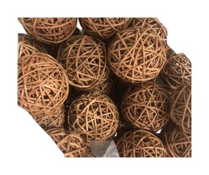 Esferas de Ratán Hechas a Mano por Artesanos, Adornos Decorativos Boho Chic para el Hogar, Artesanía Vietnamita Duradera para Minoristas Globales - Product Image 1