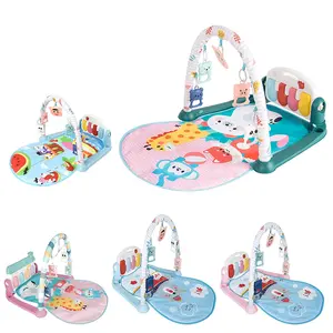 Factory Supply Soft Cotton Kids Baby Gym Activity Play Mats Non-Toxic Children Piano Sleeping Mat For Baby Child