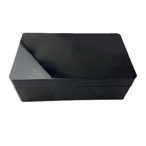 <span class=keywords><strong>Caja</strong></span> de regalo de madera de lujo personalizada hecha a mano, acabado de laca, pintura de Piano vacía, <span class=keywords><strong>MDF</strong></span> <span class=keywords><strong>Rectangular</strong></span>, estilo moderno con mango de madera - Product Image 3