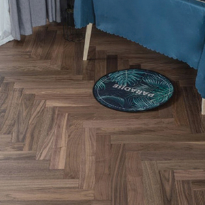 Natural Herringbone Oak <b>Engineered</b> <b>Flooring</b> For Residential Apartment Hotel Villa Interior Decoration - Product Image 2