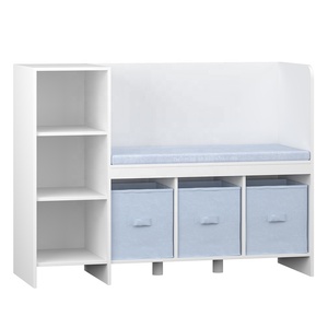 Étagère de <span class=keywords><strong>rangement</strong></span> pour livres et jouets pour enfants, 6 compartiments, <span class=keywords><strong>chambre</strong></span> d'enfant, salle de jeux, bibliothèque en bois, coin lecture pour enfants - Product Image 2