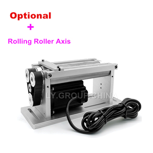 Macchina per marcatura Laser a fibra 50W smontata tutto In uno Scanner Galvo allineare il sistema incisore ottico della targhetta con asse rotante - Product Image 3