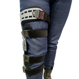 Attelle de genou orthopédique réglable <span class=keywords><strong>OA</strong></span> Unloader avec physiothérapie infrarouge pour la rééducation de l'arthrose et des ligaments croisés antérieurs/intermédiaires - Marque JYHE - Product Image 3