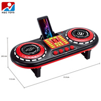 Jouets musicaux pour enfants, simulateur de mixage DJ, machine DJ équipée de casques et d'écouteurs