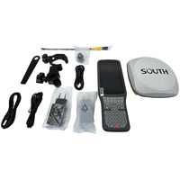 Equipo de Topografía GPS South G4, Receptor DGPS GNSS RTK Base y Móvil con Clasificación IP68, Soporte Satelital Multi-Constelación