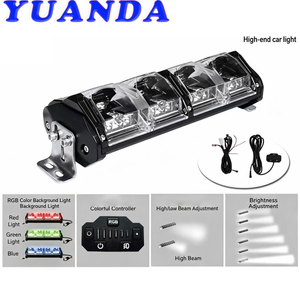 Barra de Luz LED RGB de 10 Pulgadas, Multifuncional, para Todoterreno, Lámpara de Conducción Evolve, Impermeable IP67, Universal, 12V, Actualizada - Product Image 6