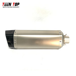 Silenciador de escape universal para motocicleta, silenciador de escape de acero inoxidable para EX250M VERSYS650 Z250SL CB190X <span class=keywords><strong>XADV750</strong></span> - Product Image 3