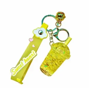 Portachiavi in silicone acrilico personalizzato per merchandising - Product Image 1