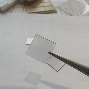 Disipador de Calor de <span class=keywords><strong>Diamante</strong></span> Sintético de Alta Luminosidad, Cultivado en Laboratorio, 10x10mm, Componente Semiconductor Monocristalino, Conductividad Térmica 2000 W - Product Image 3