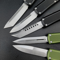 Couteau de poche industriel DIY MT-UT90 en alliage d'aluminium et acier D2, outil d'extérieur pour la chasse, l'alpinisme, la pêche, le camping, OEM Tail