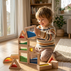 Bloques <span class=keywords><strong>de</strong></span> Construcción Sensoriales <span class=keywords><strong>de</strong></span> Madera Montessori Personalizados, Juego <span class=keywords><strong>de</strong></span> Entrenamiento <span class=keywords><strong>de</strong></span> Integración Sensorial, Juguetes <span class=keywords><strong>de</strong></span> Aprendizaje Temprano para Niños - Product Image 2