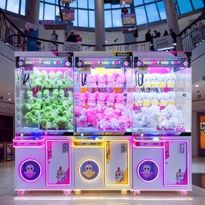 Máquina de garras mini con pago QR, dispensadora de dulces y juguetes de plástico para niños, uso doméstico, regalos de peluche, equipo de entretenimiento de arcade. - Product Image 2