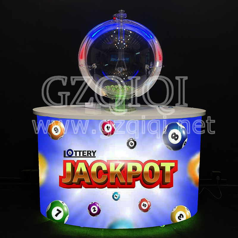 Популярная лотерейная машина Mark Six для рисования 6 + 1 мячей