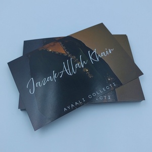 Tarjetas de Agradecimiento por su <span class=keywords><strong>Compra</strong></span> con Logotipo de Paquete para Pequeñas Empresas, Diseño Clásico y Elegante, Forma Personalizada, 13x8 cm, 400 g/m², Precio Económico - Product Image 6