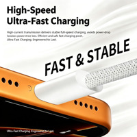 Kabel Pengisian Cepat USB TC HY 60W Berjalin, Sinkronisasi Data 480Mbps, Berbagai Panjang untuk Perangkat Seluler, Pasokan Grosir