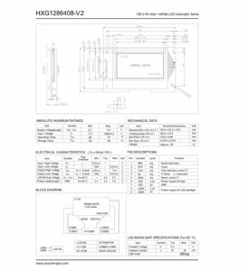 3-дюймовый ЖК-экран 9 штифтов коннектор grafische дисплей 128x64 12864 cog lcd куртка одноцветная отрицательный синий последовательный интерфейс - Product Image 5