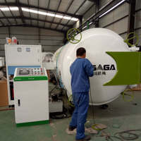 Séchoir à bois professionnel à haute fréquence, équipement de séchage du bois électrique à haute fréquence avec grande capacité de séchage HFVD30-SA