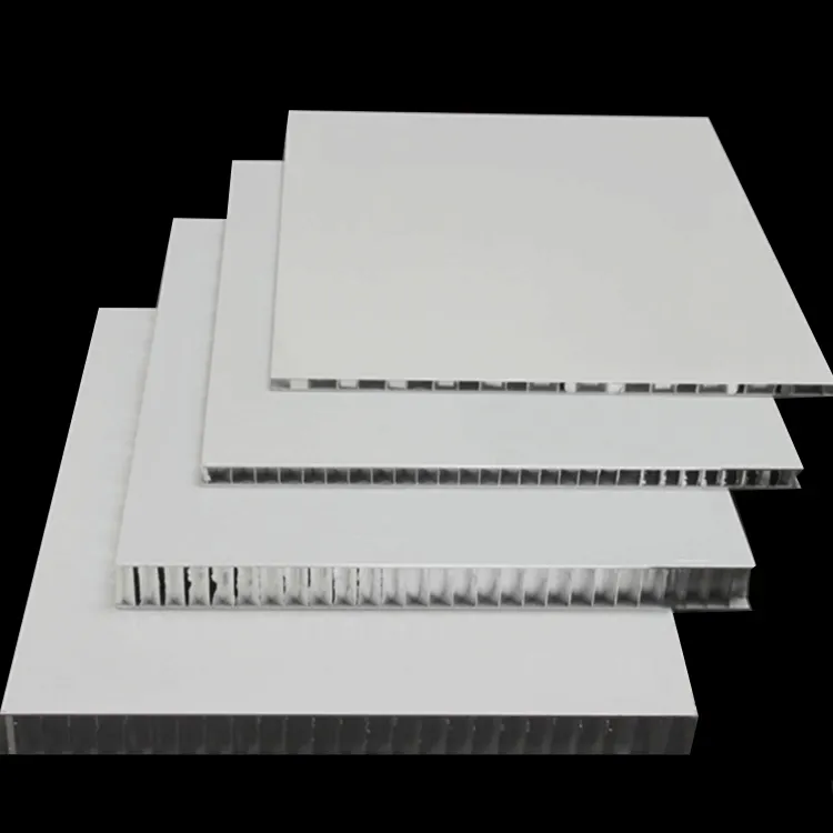 factory price white 8mm 18mm 20mm 25mm 4x8 aluminum composite sheet acp honeycomb panel for boat building door floor