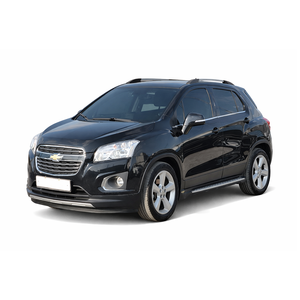 รถ SUV ขนาดกะทัดรัดสีดำ ปี 2015 รุ่น Trax Turbo เครื่องยนต์เบนซิน เกียร์ออโต้ รถมือสองเกาหลีราคาถูก พร้อมระบบนำทางและกล้อง สำหรับขายส่ง - Product Image 1
