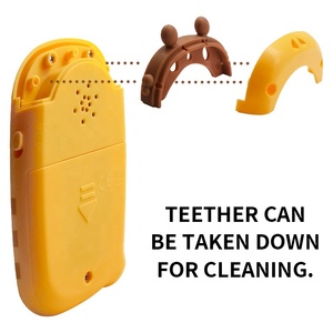 Jouet musical pour bébé-Jeu d'apprentissage pour enfants Jouet pour enfants Téléphone portable intelligent de <span class=keywords><strong>6</strong></span> à 12 <span class=keywords><strong>mois</strong></span> avec enregistrement et lecture - Product Image 6