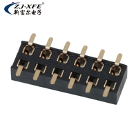 Conector Hembra para PCB con Paso de 2.0 mm, Altura Personalizada, Chapado en Oro, Venta al por Mayor