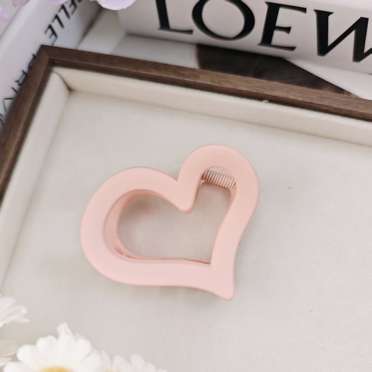 65cm rose givré love