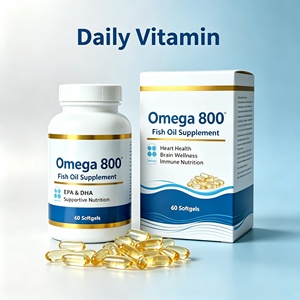 Cápsulas de Aceite de Pescado a Granel de Alta Pureza, Refuerzan la Inmunidad, Suplementos de Aceite de Pescado, Cuidado de la Salud Corporal, Fecha de Producción Reciente, Venta al Por Mayor OEM - Product Image 3